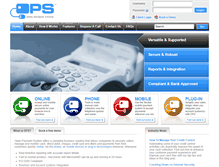 Tablet Screenshot of openpaymentsystem.com